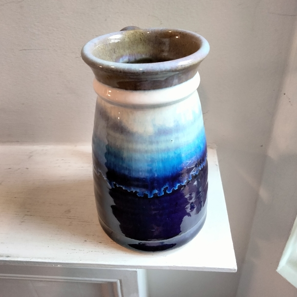 Artist Signed Fred Dink artisan mug stine 6" - Picture 2 of 7